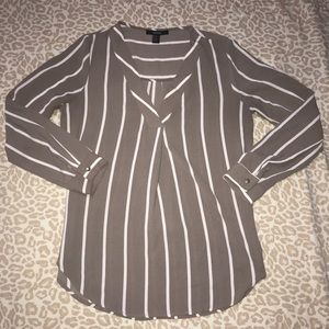 Forever 21 Medium Striped Dress Top